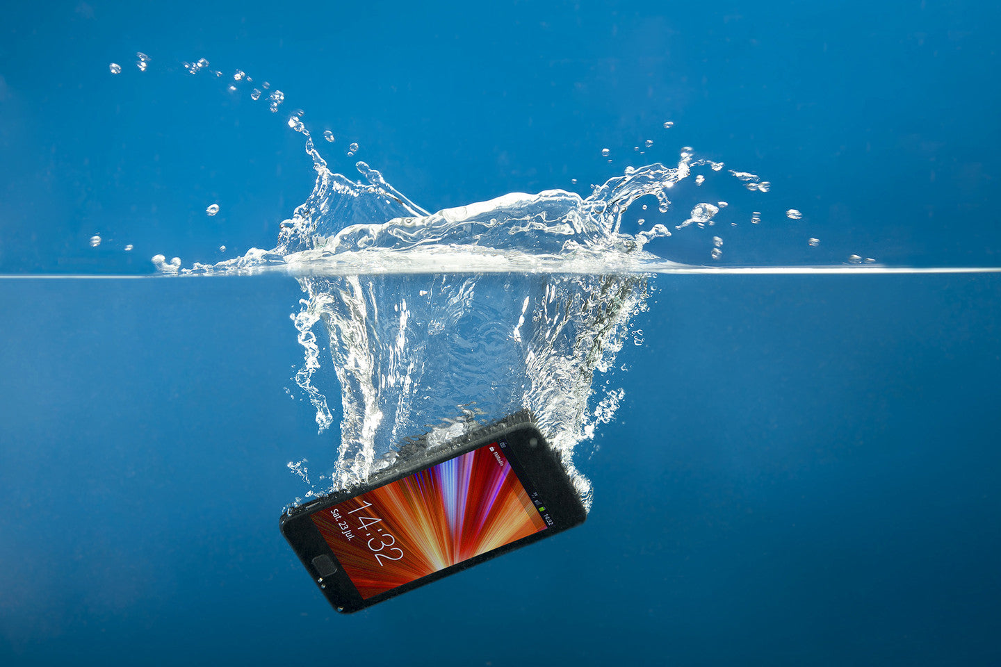 Did your phone get wet?